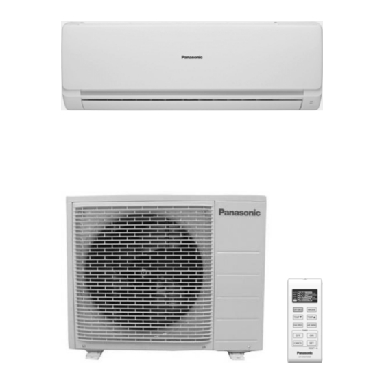 Panasonic CS-YC12MKV Service Manual