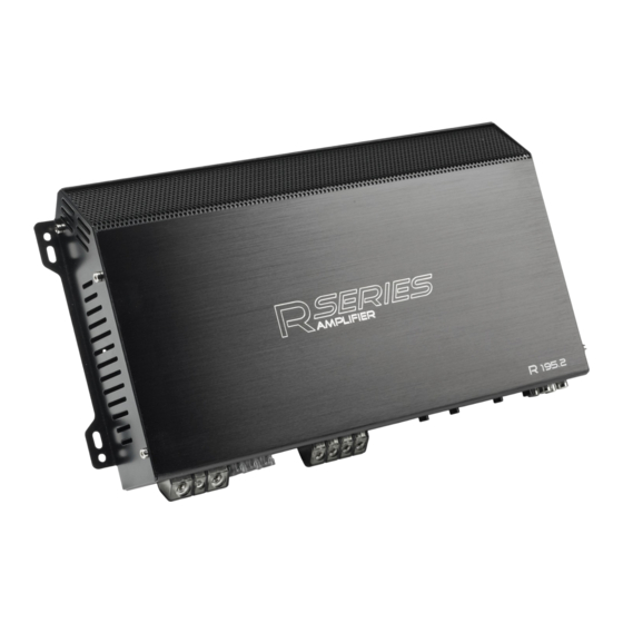 Audio System R 195.2 Owner's Manual
