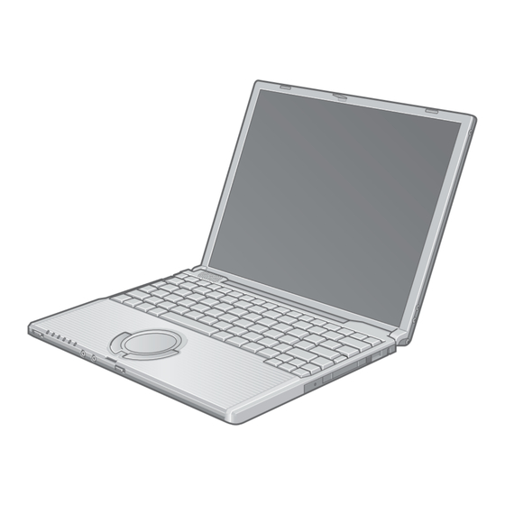 Panasonic CF-T2 Series Operating Instructions Manual