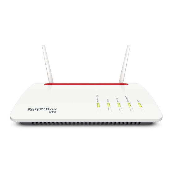 Fritz! Box 6890 LTE Quick Manual