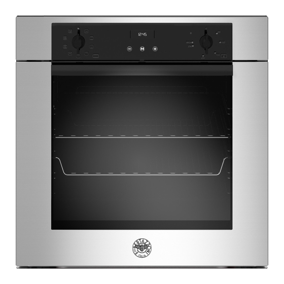 Bertazzoni F609MODESX Installation And User Manual