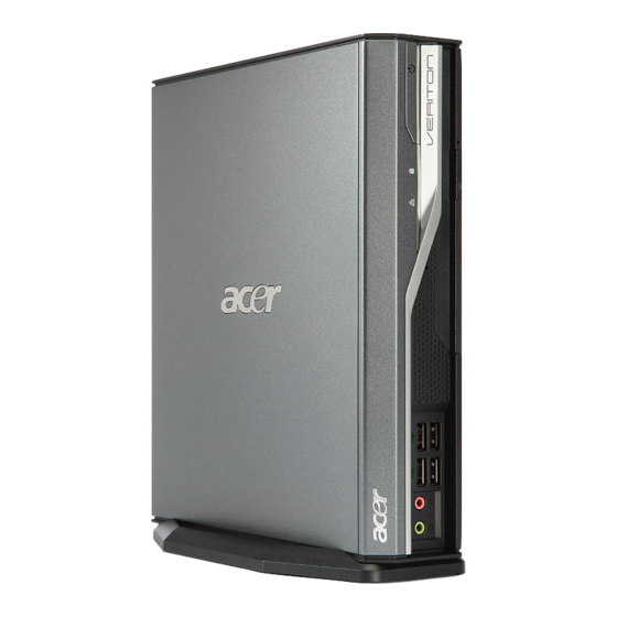 Acer Veriton L4610G Business Desktop Manuals