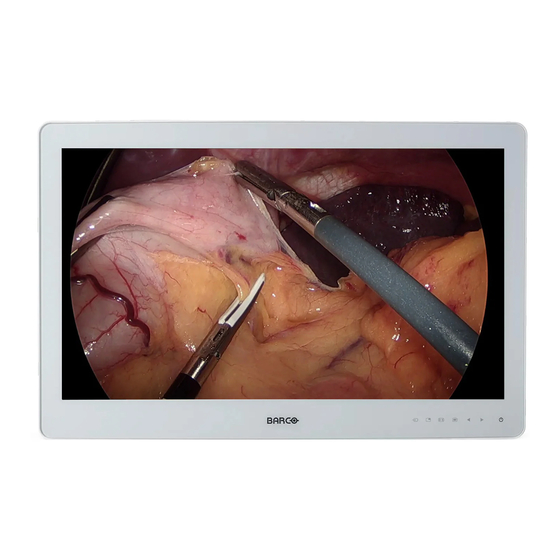 Barco MDSC-2326 MNAH User Manual