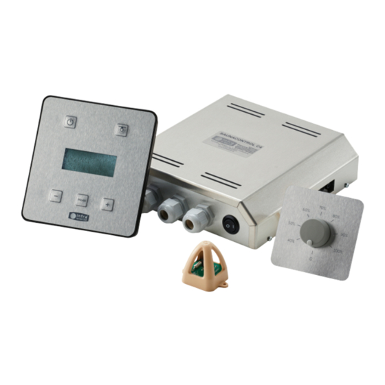 Infraworld Saunacontrol C3 Manual