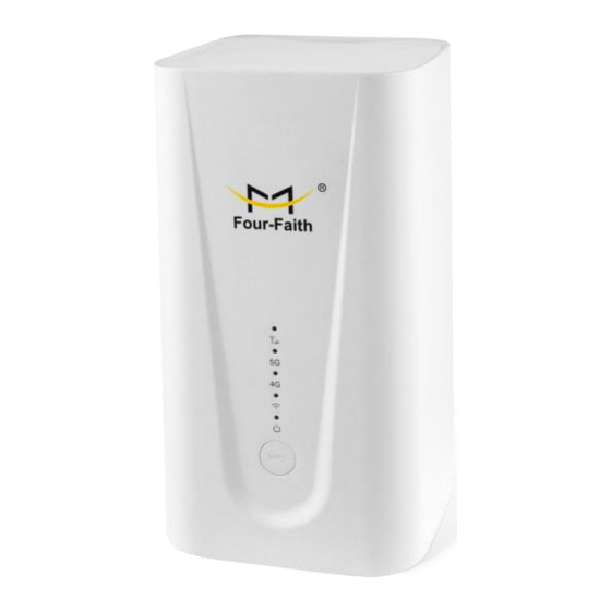Four-Faith 5G CPE User Manual