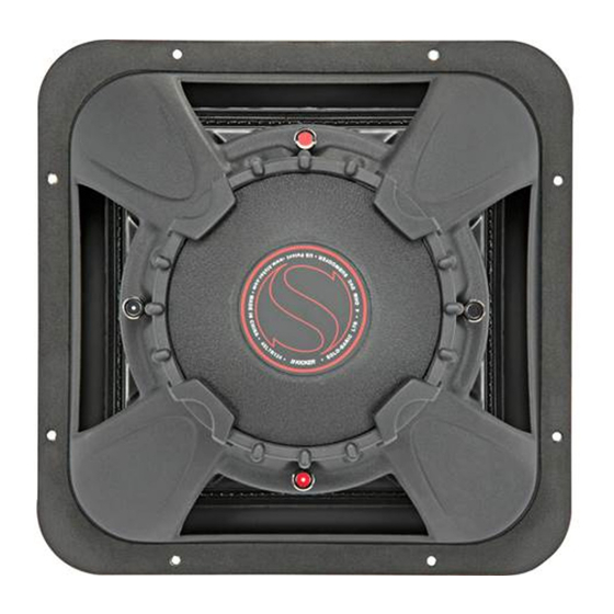 Kicker L7R Series Owner's Manual