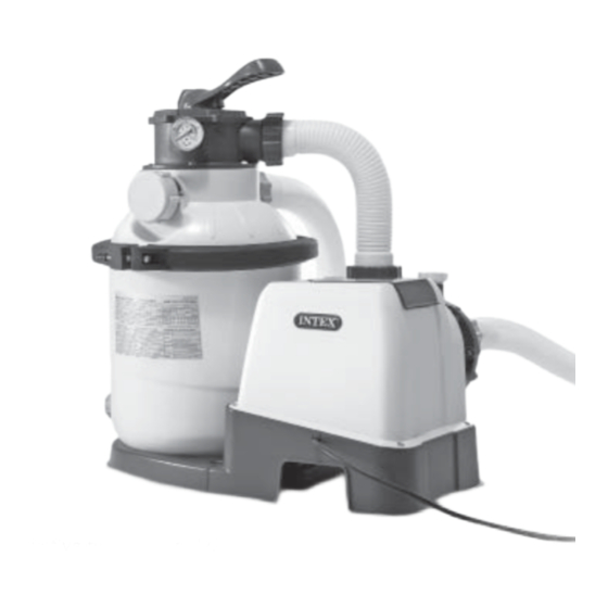 Intex SX 1500 Owner's Manual