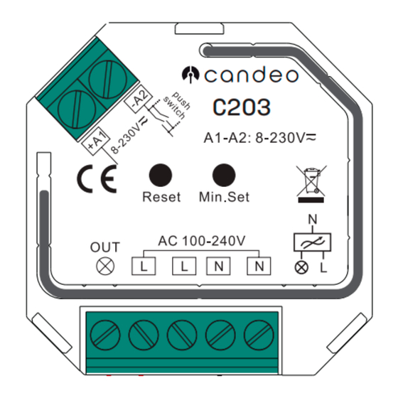 Candeo C203 Quick Start Manual