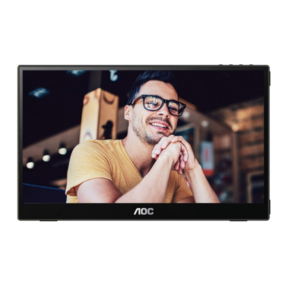 AOC 16T3EA User Manual