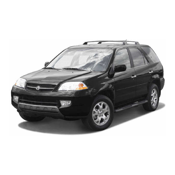 Acura 2004 MDX Owner's Manual