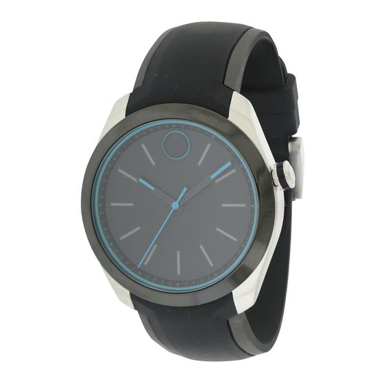 MOVADO BOLD MOTION ONLINE USER MANUAL Pdf Download ManualsLib