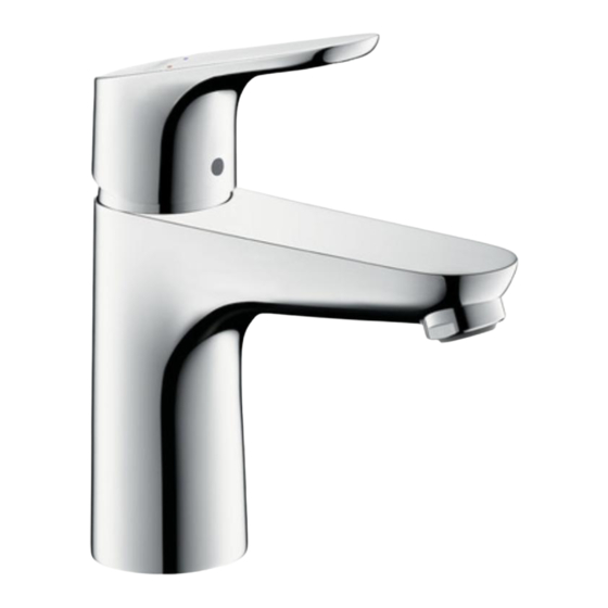Hans Grohe Focus 31730009 Instructions For Use/Assembly Instructions