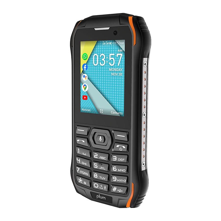 Plum RAM 9 Rugged Feature Phone Manuals