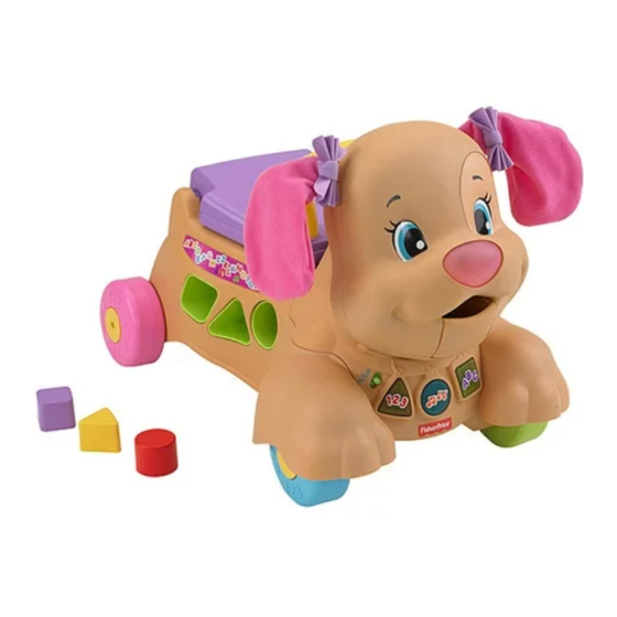 Fisher-Price BGX34 Quick Start Manual