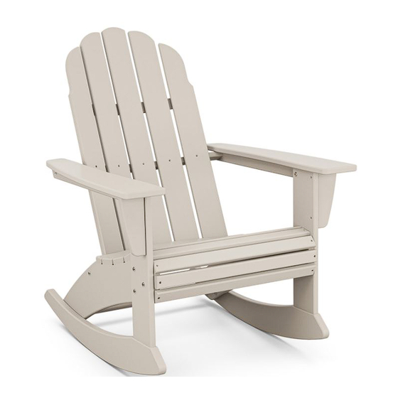 Polywood ADR600 Assembly Instructions