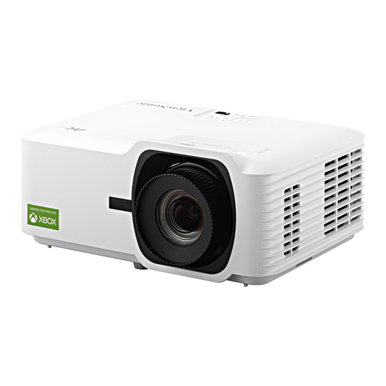 ViewSonic LX700-4K RGB User Manual