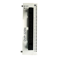 Delta Electronics Programmablelogic Controller DVP-Slim Instruction Sheet