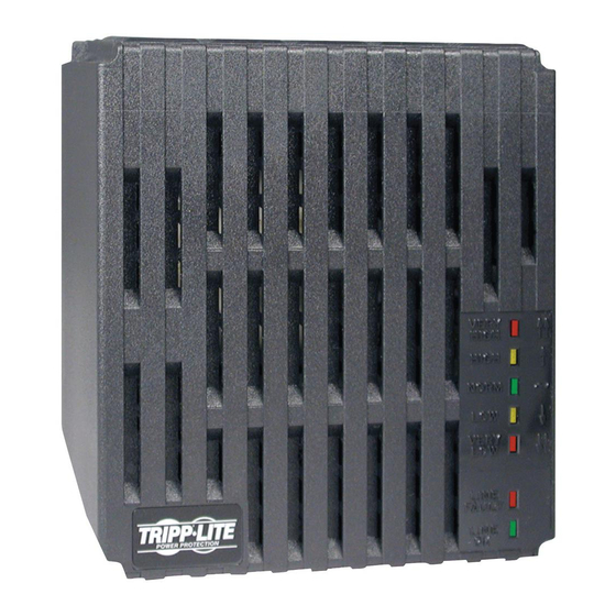 Tripp Lite LC1200 Owner's Manual