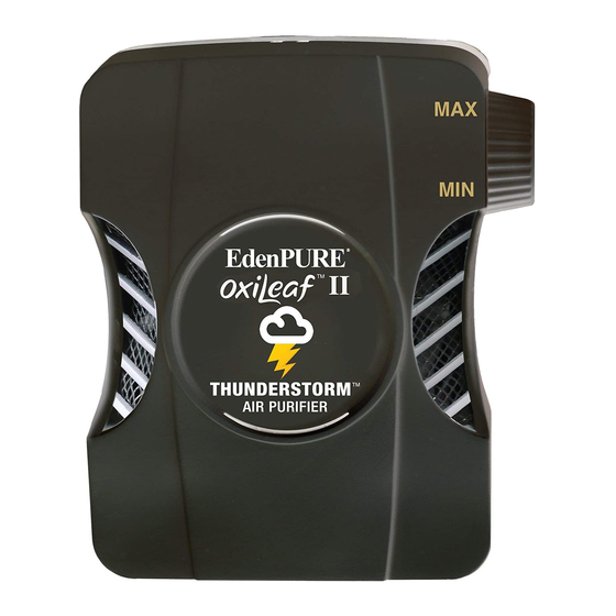 EdenPURE OxiLeaf II Thunderstorm User Manual