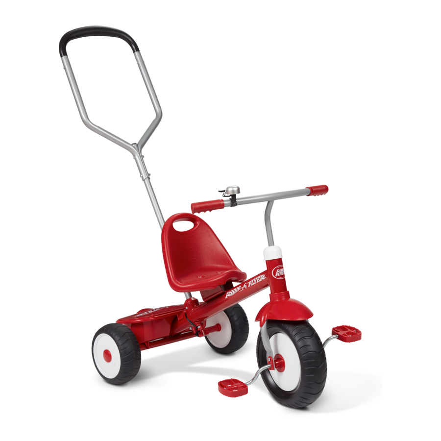 User Manuals: Radio Flyer Steer & Stroll Trike Kids