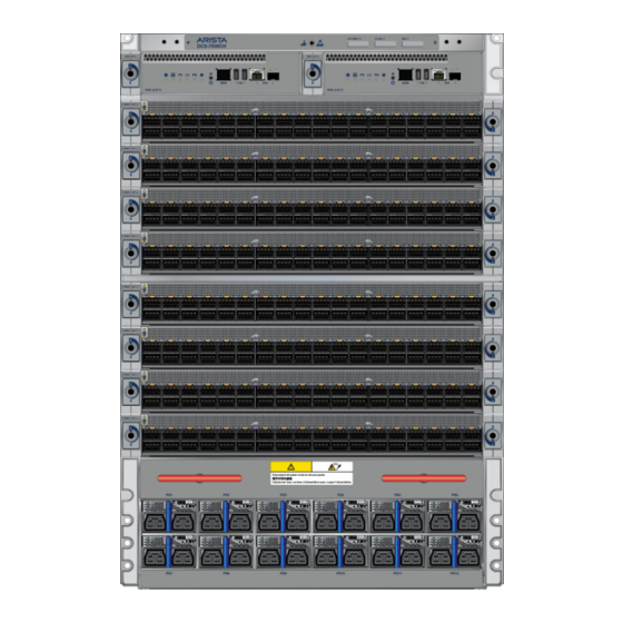 Arista 7800 Series Quick Start Manual