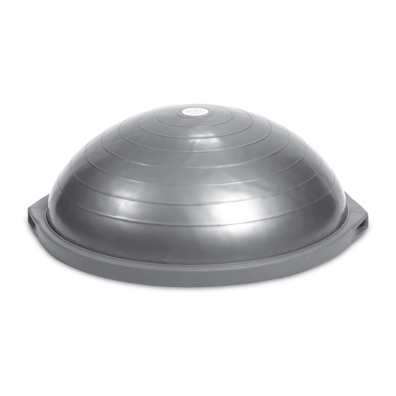 BOSU BALANCE TRAINER Owner's Manual
