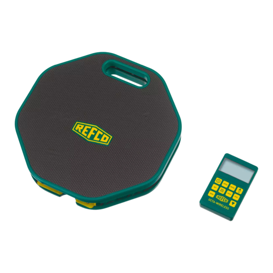 Refco OCTA-WIRELESS-CONTROL-BOX Instruction Manual