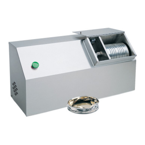 EDLUND CH-5000 Quick Start Manual