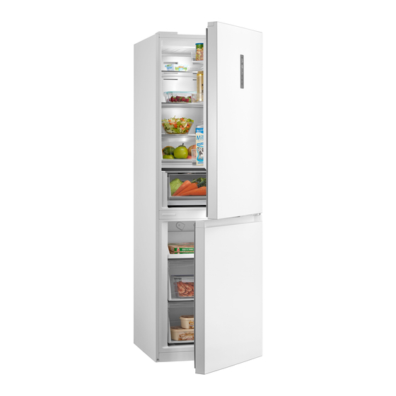 Hanseatic HKGK18560ENFI Refrigerator Manuals