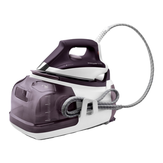 Rowenta PERFECT STEAM DG8520U1 Instructions For Use Manual