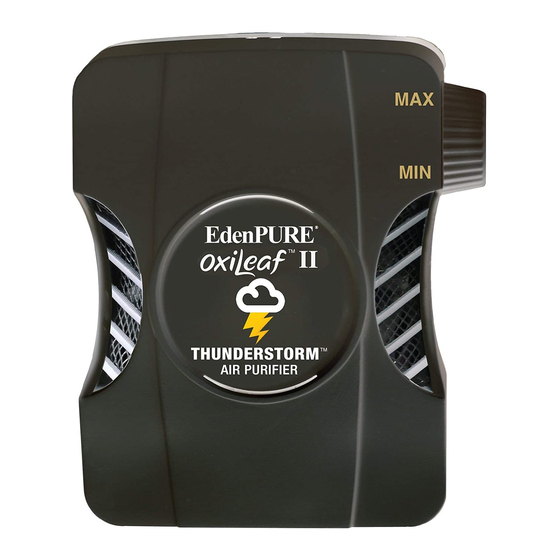 EdenPURE OXILEAF II THUNDERSTORM User Manual