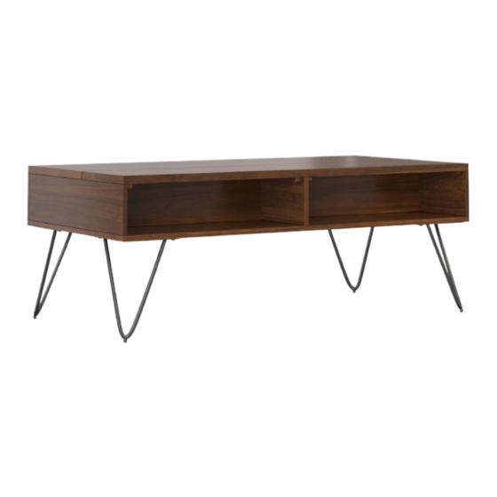 SIMPLIHOME brooklyn+max WyndenHall AXCHUN-01-WAL Manual
