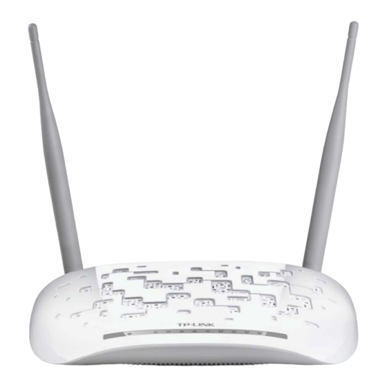 TP-Link TD-W8962ND User Manual