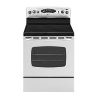 Maytag MER5765RAS - Electric Range Use And Care Manual