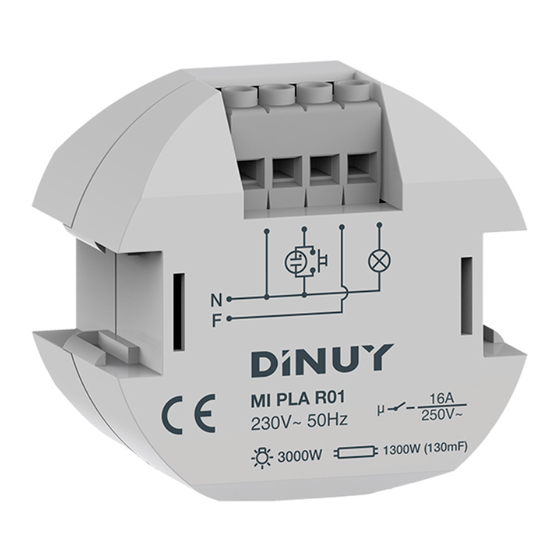 DINUY MIPLAR01 Instruction Manual