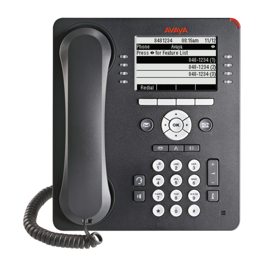Avaya 9504 User Manual