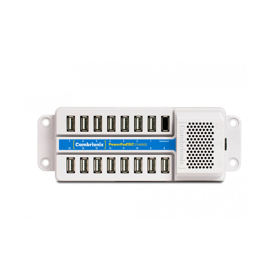 CAMBRIONIX PowerPad15C User Manual