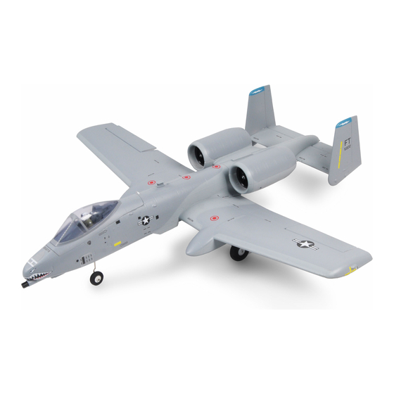 Amewi AMXPLANES A-10 THUNDERBOLT II Manual