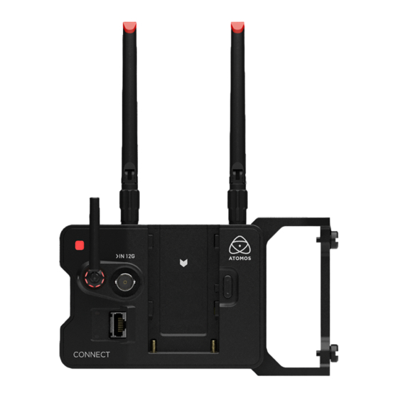 Atomos CONNECT Quick Start Manual