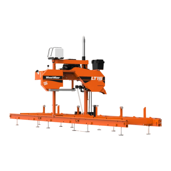 Wood-mizer LT15S3 E11S Safety, Setup, Operation & Maintenance Manual