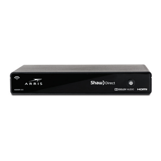 Shaw HDDSR 800 How To Install