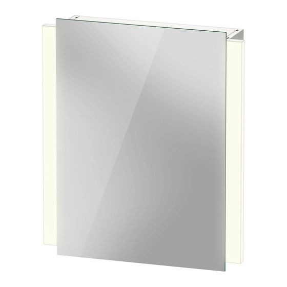 DURAVIT LM 7875 Mounting Instructions