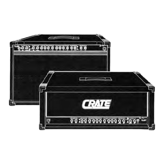 Crate Quadradrive GT-200 Series Owner's Manual