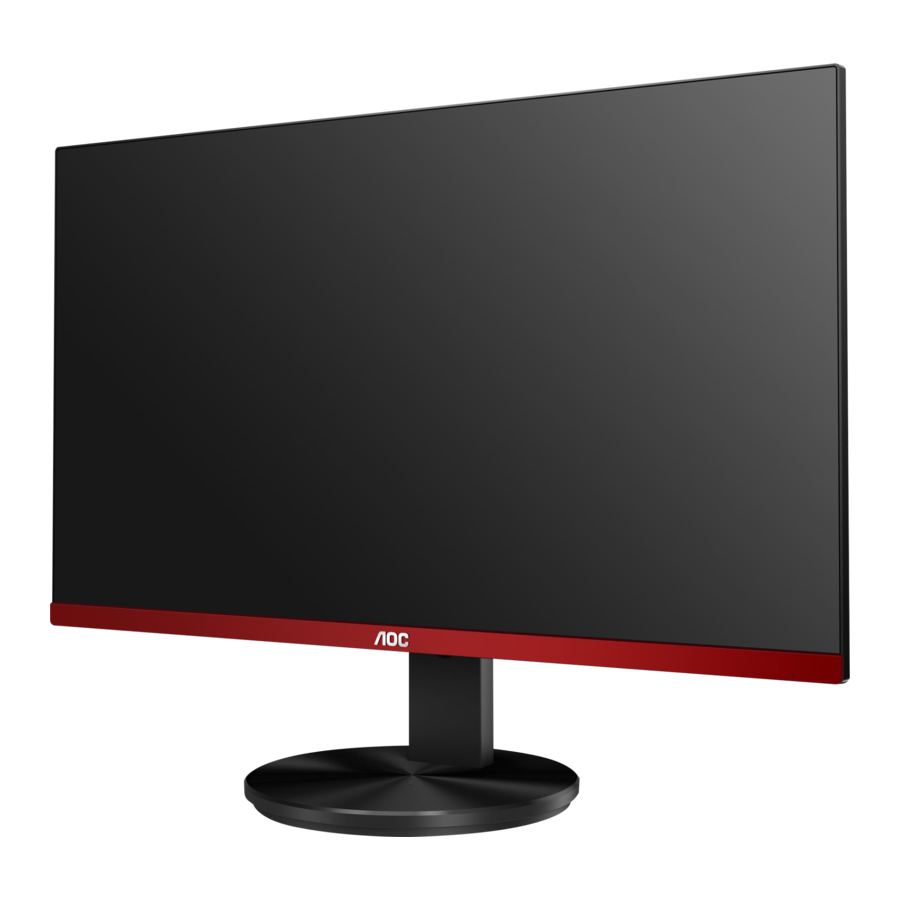 AOC G2490VX, G2490VXA, G2490 Manual