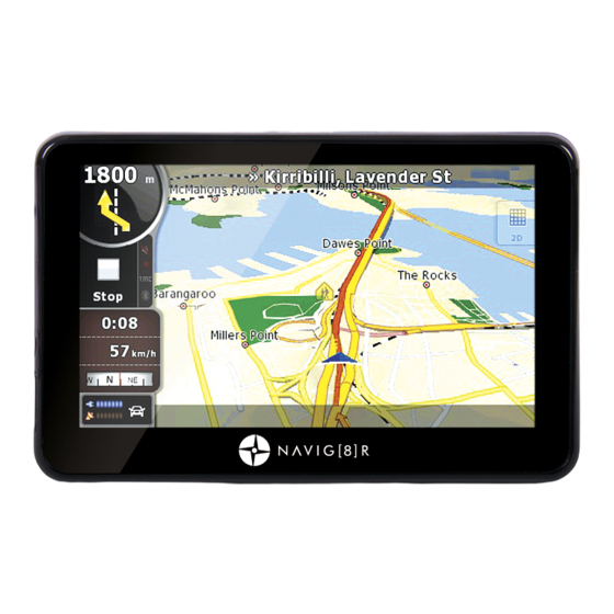 Navig8r GPS Navigation System Manuals