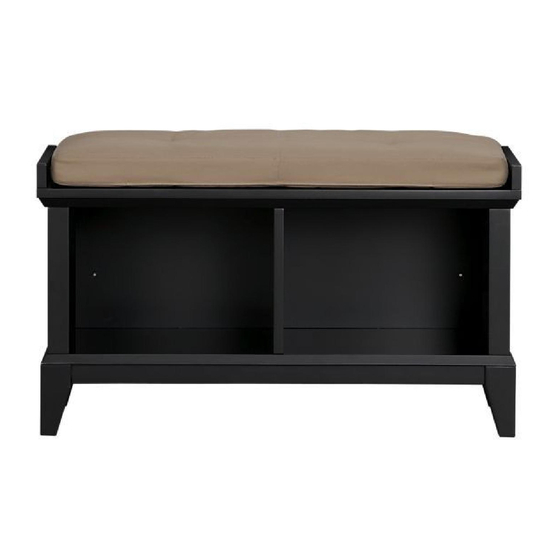 Crate&Barrel PATERSON Assembly Manual