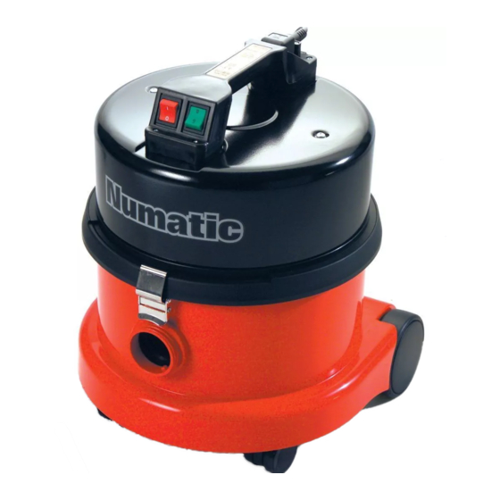 Numatic NVQ 200-21 Original Instructions Manual