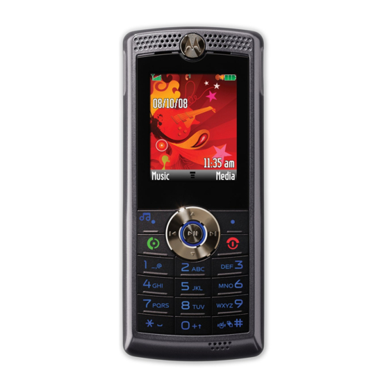 Motorola W388 Manual