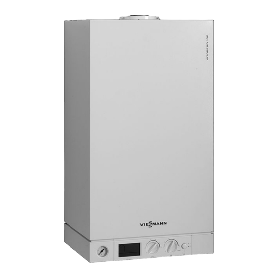 Viessmann Vitopend 100-W Installation And Service Instructions For Contractors
