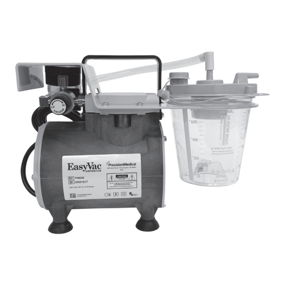 Precision Medical Easy Vac PM60E Quick Start Manual